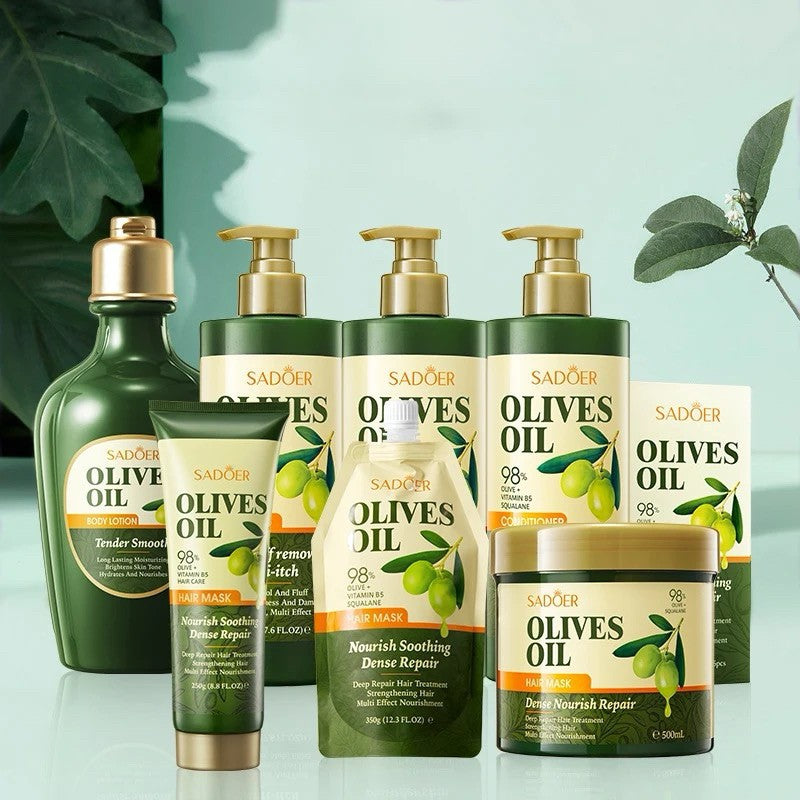 Sadoer Olive Oil Set 6in1 Hair & Body Care